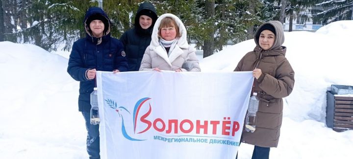 В Лениногорском центре социального обслуживания прошла Акция помощи птицам