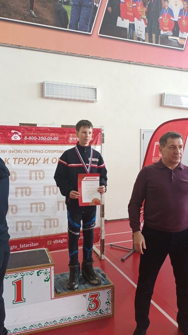 Команда Лениногорского района показала отличные результаты в видах соревнований ГТО