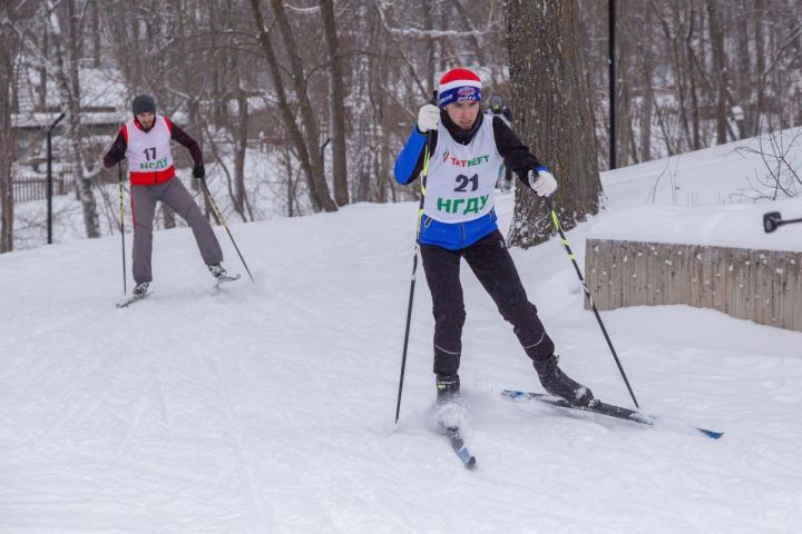 В Лениногорске прошли традиционные лыжные соревнования мусульман Татарстана