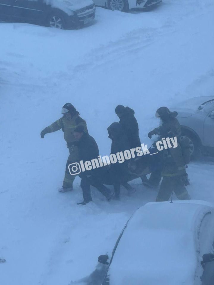 В Лениногорске произошёл пожар в одном из домов на улице Толстого