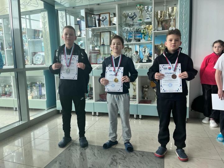 Ленинонорские пловцы заняли призовые места на открытом первенстве среди юношей и девушек городов Татарстана
