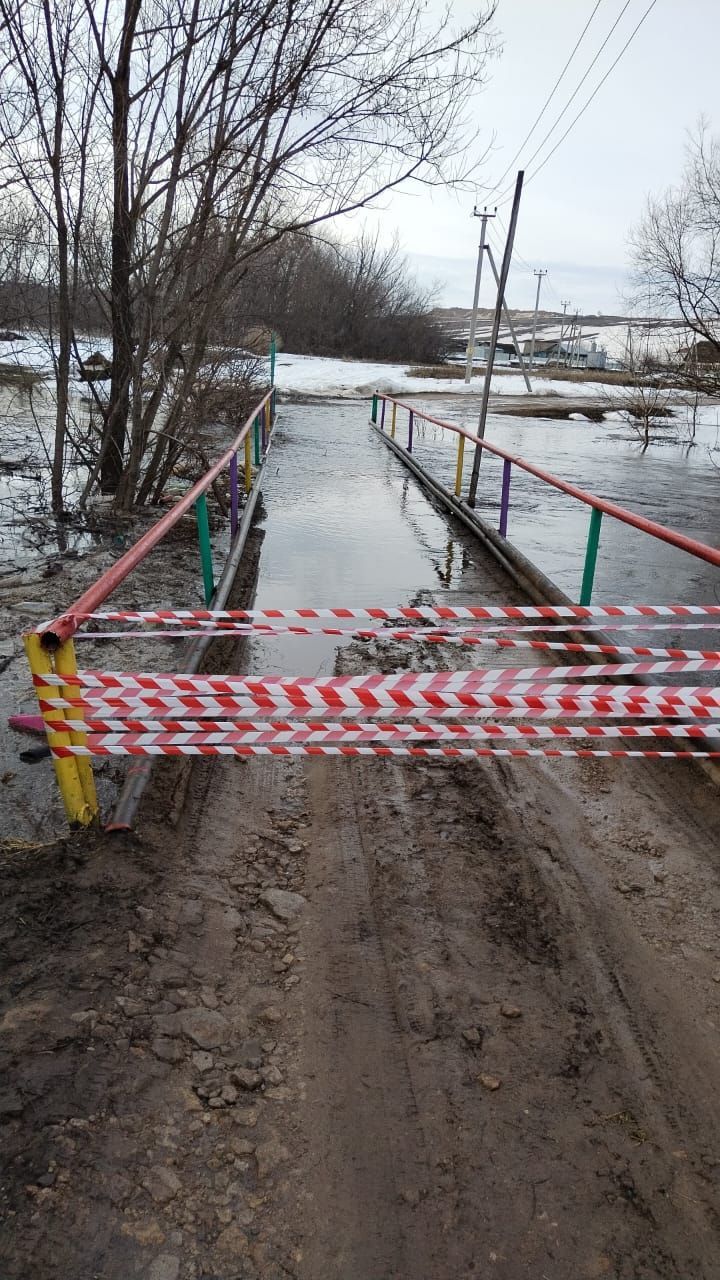 В Лениногорском районе продолжается паводок