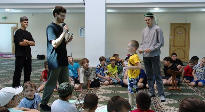 В Лениногорской мечети «ИХЛАС» проходят культурно-оздоровительные курсы для юных мусульман