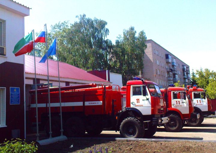 Пожарно-спасательная часть Лениногорска отмечает 70-летний юбилей