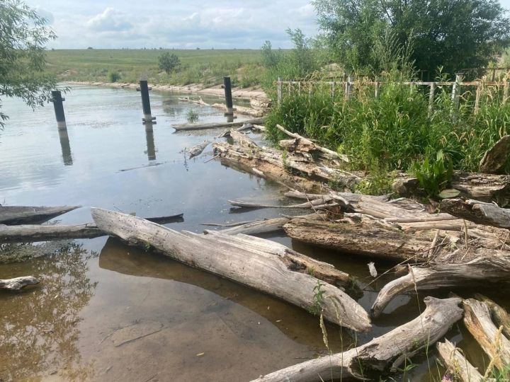 В Лениногорском районе провели санитарную очистку реки Степной Зай