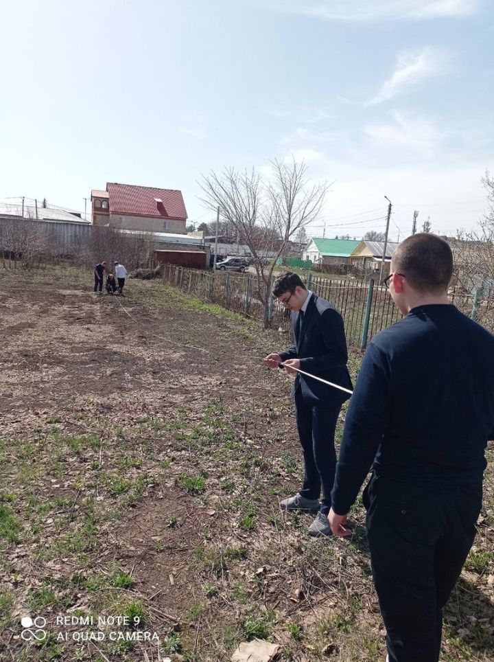 В школьном лесничестве «Дубки» Лениногорска начали создавать дендросад