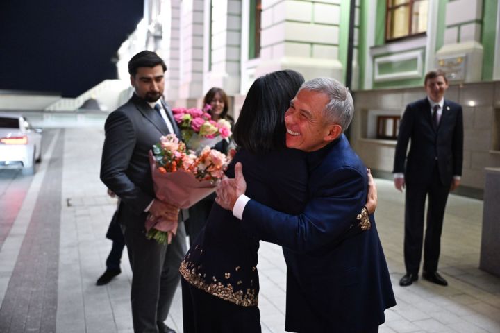 Рустам Минниханов встретился с руководителем Администрации Президента Республики Узбекистан Саидой Мирзиёевой