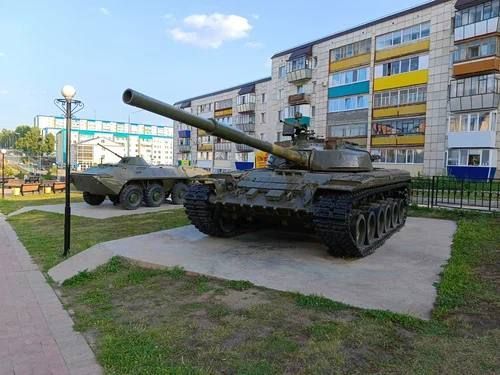 В Лениногорске дети устроили пожар в танке-памятнике