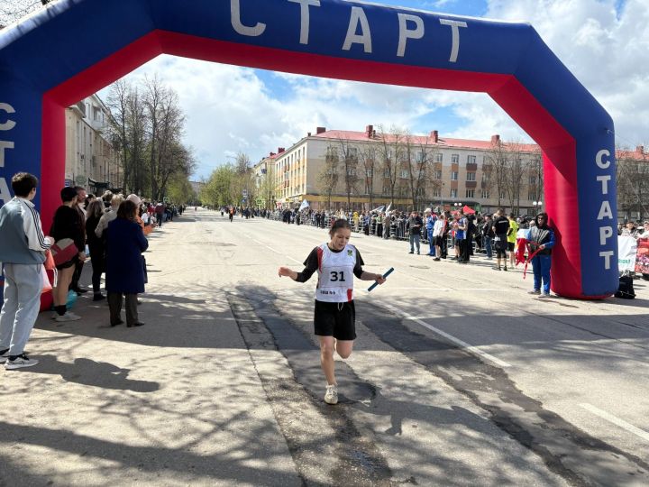 В Лениногорске прошла 68-ая первомайская эстафета