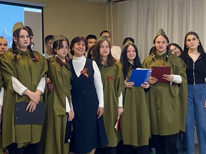 В студенческом общежитии Лениногорска говорили о Великой Победе