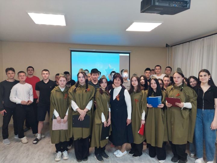 В студенческом общежитии Лениногорска говорили о Великой Победе