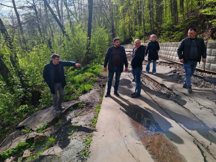 В Лениногорске после многочисленных жалоб появилась надежда на ремонт аллеи в лесопарке
