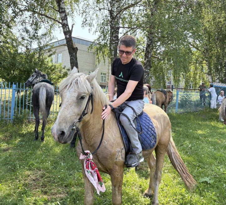 В Лениногорском районе прошел первый конный пробег