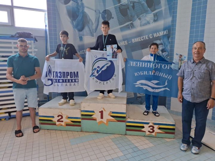 Лениногорские пловцы заняли призовые места на турнире в Салавате