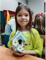 В детской художественной школе Лениногорска дети учились мастерить руками