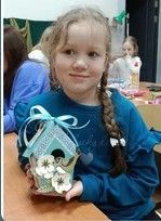 В детской художественной школе Лениногорска дети учились мастерить руками