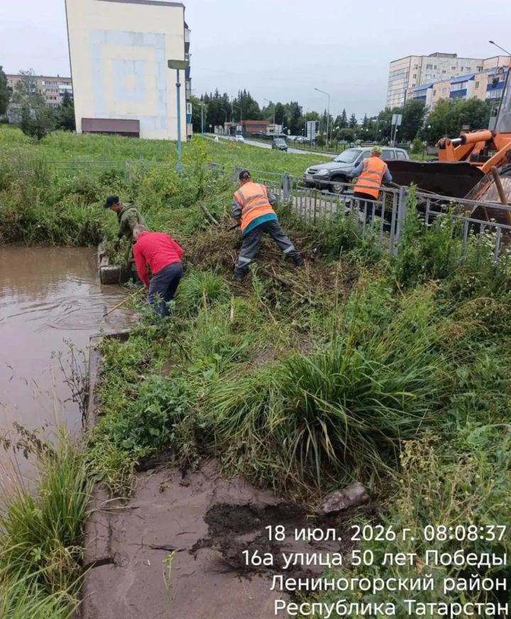 На планерке главы Лениногорского района обсудили устранение последствий ливней