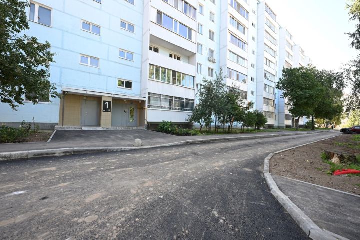 Программа «Наш двор» в Татарстане выполнена на 86%